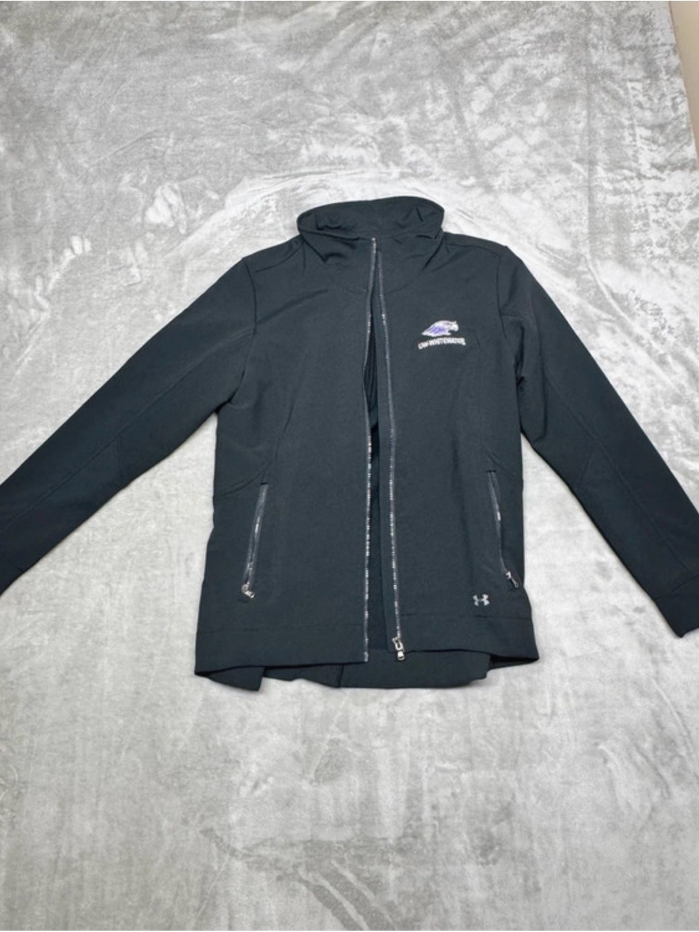 Under Armour Black Full-Zip Performance Jacket